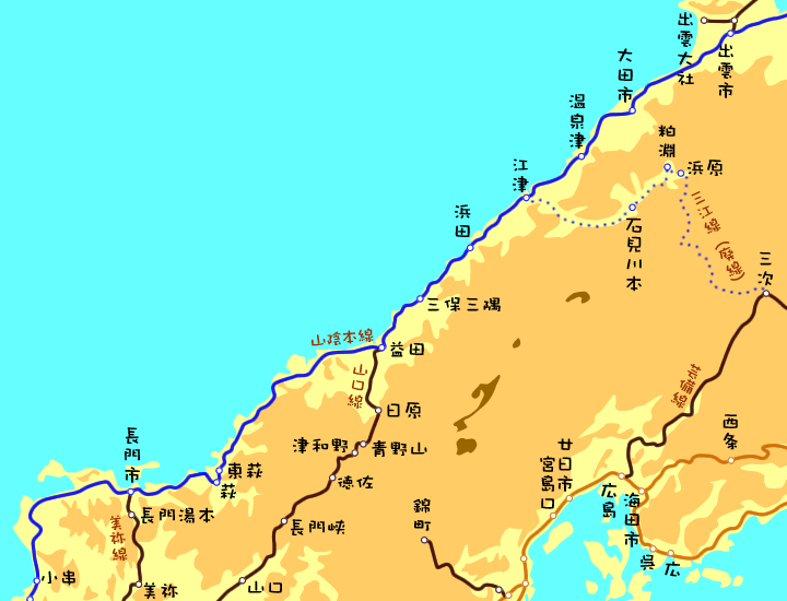 山陰地図2